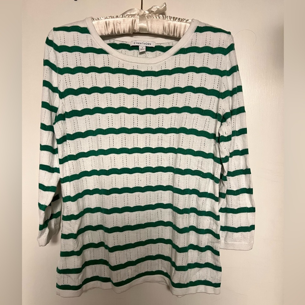 41 Hawthorn- Irene Pointelle Sweater